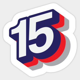 15 Sticker